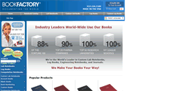 Desktop Screenshot of bookfactory.com